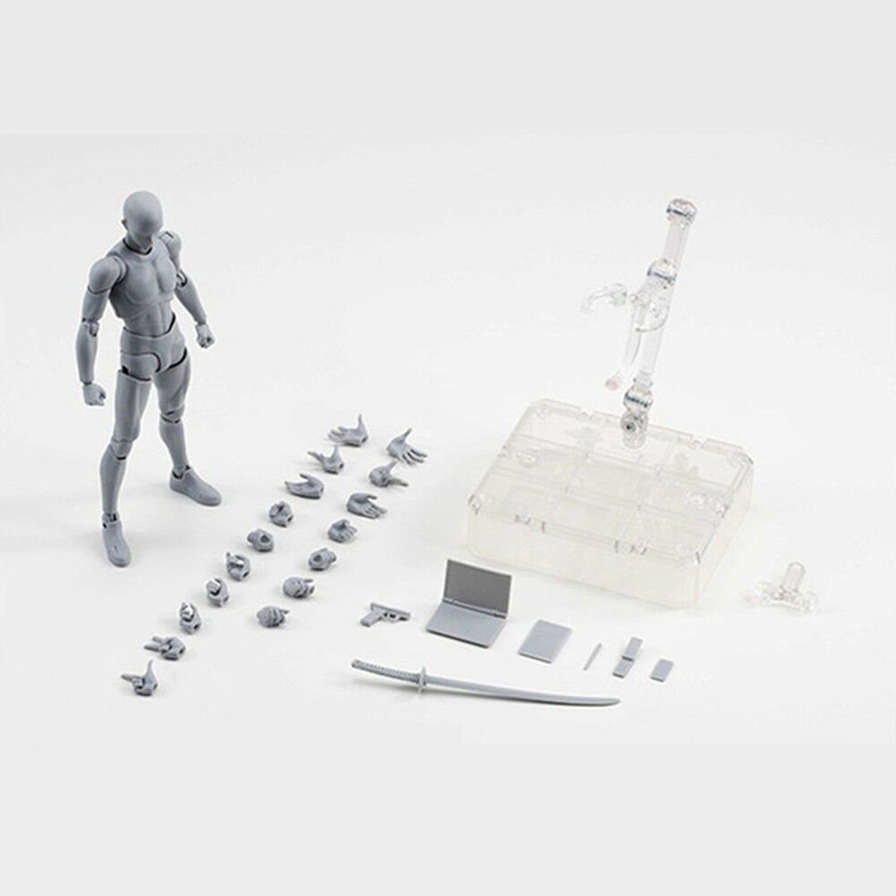 SHF Men's and Women's Grey with Arms Deluxe Edition Hands-on Figure Model 
Sale