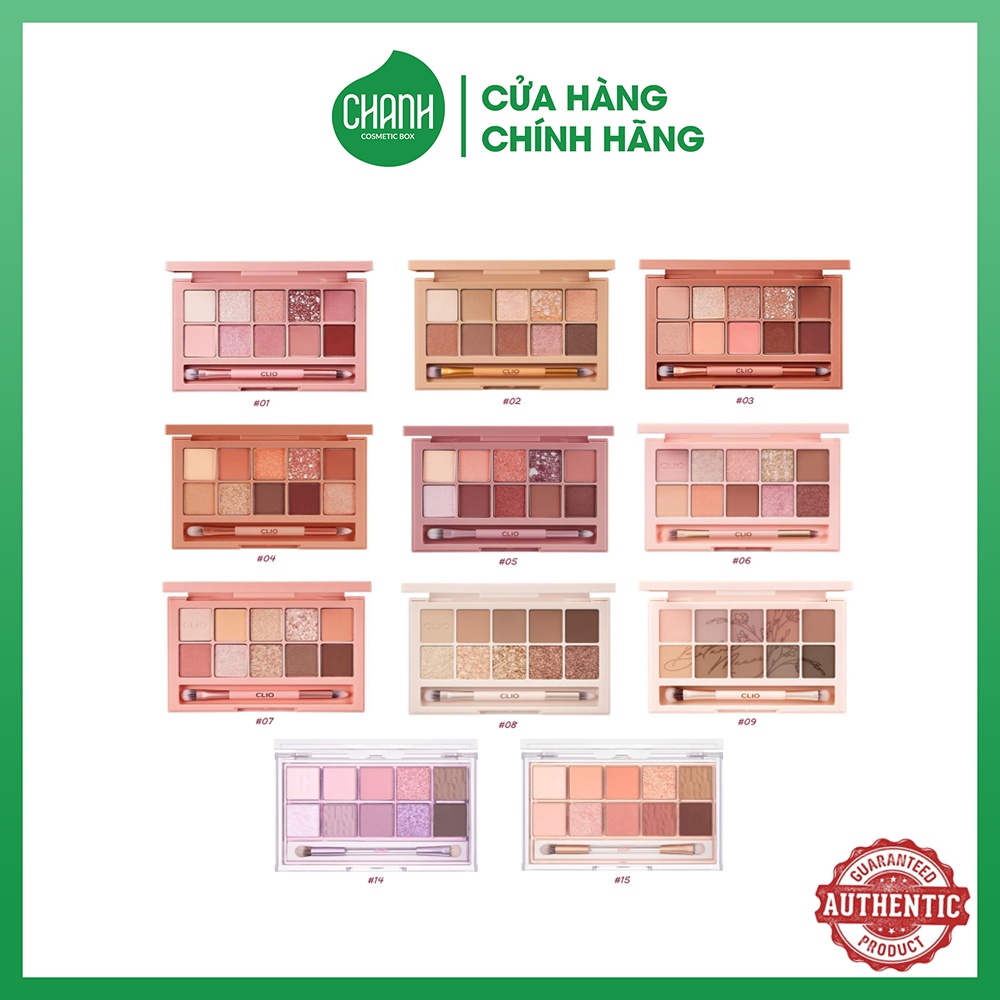 Bảng phấn mắt CLIO Pro Eye Palette