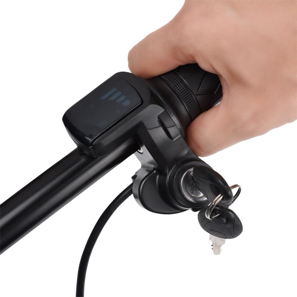 Tay Ga Xoắn Có Màn Hình LCD Cho Xe Scooter Điện