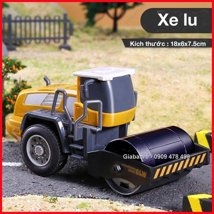 Xe Mô Hình Nhựa Xe Công Trình Tỉ Lệ 1:50 - 9973