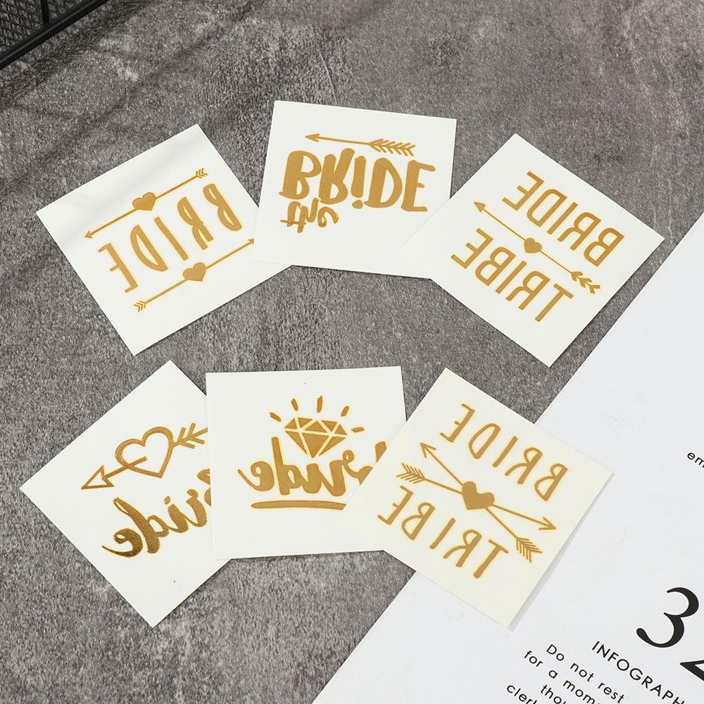 Hình Xăm Dán Trang Trí Tiệc Cưới Độc Đáo