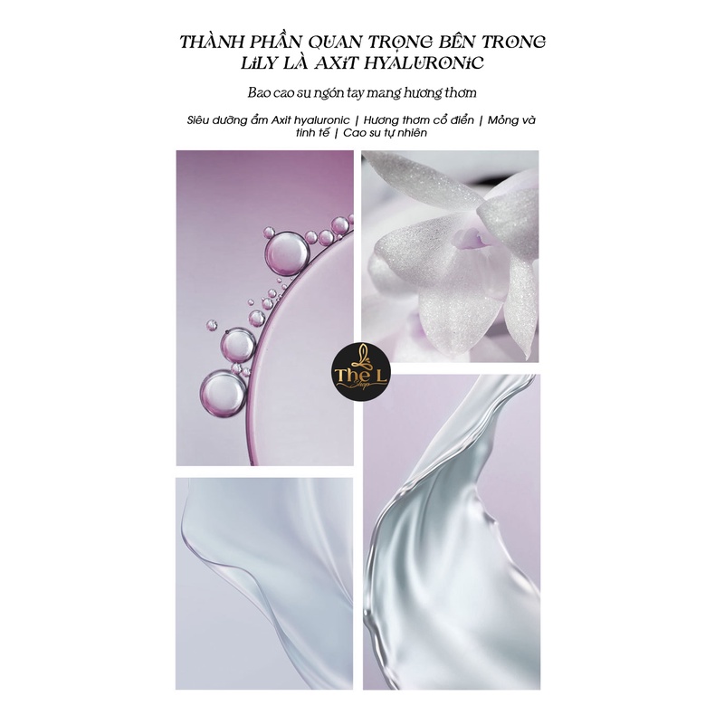 Bao cao su ngón tay cao cấp - Lily