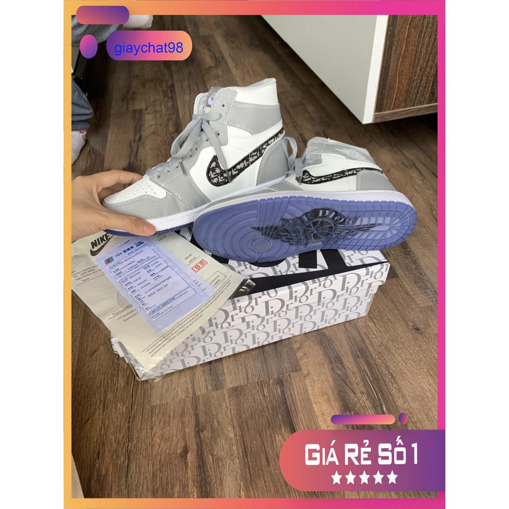 [FREESHIP] Giày JD Giày Thể Thao AIR JD1 D.i.o.r cổ CAO Cao Cấp | BigBuy360 - bigbuy360.vn