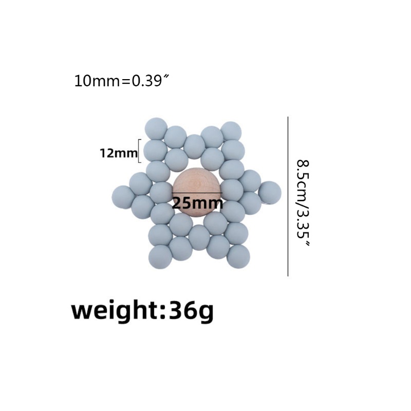 Đồ Chơi Gặm Nướu Bằng Silicone Cấp Thực Phẩm Không Độc Hại Dành Cho Em Bé