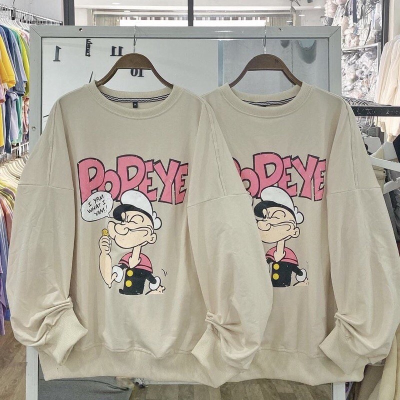 Áo Sweater Nỉ POPEYE Unisex | BigBuy360 - bigbuy360.vn