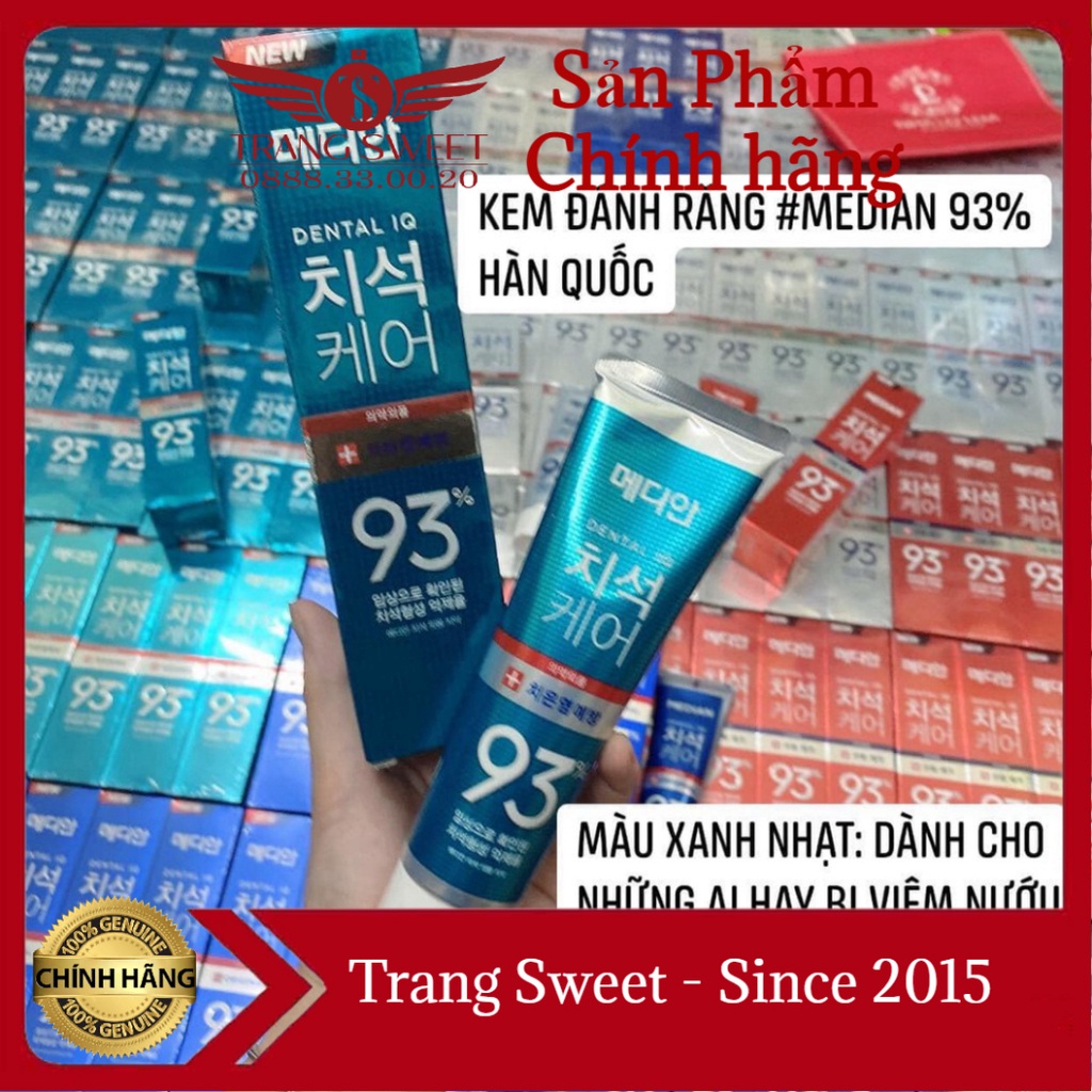 Kem Đánh Răng MEDIAN 93 HÀN QUỐC 120g