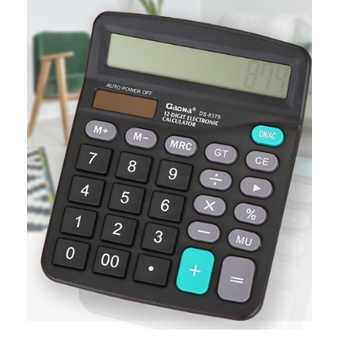 Máy tính Cầm Tay Dexin DX-837B- Dùng Năng lượng mặt trời hoặc Pin