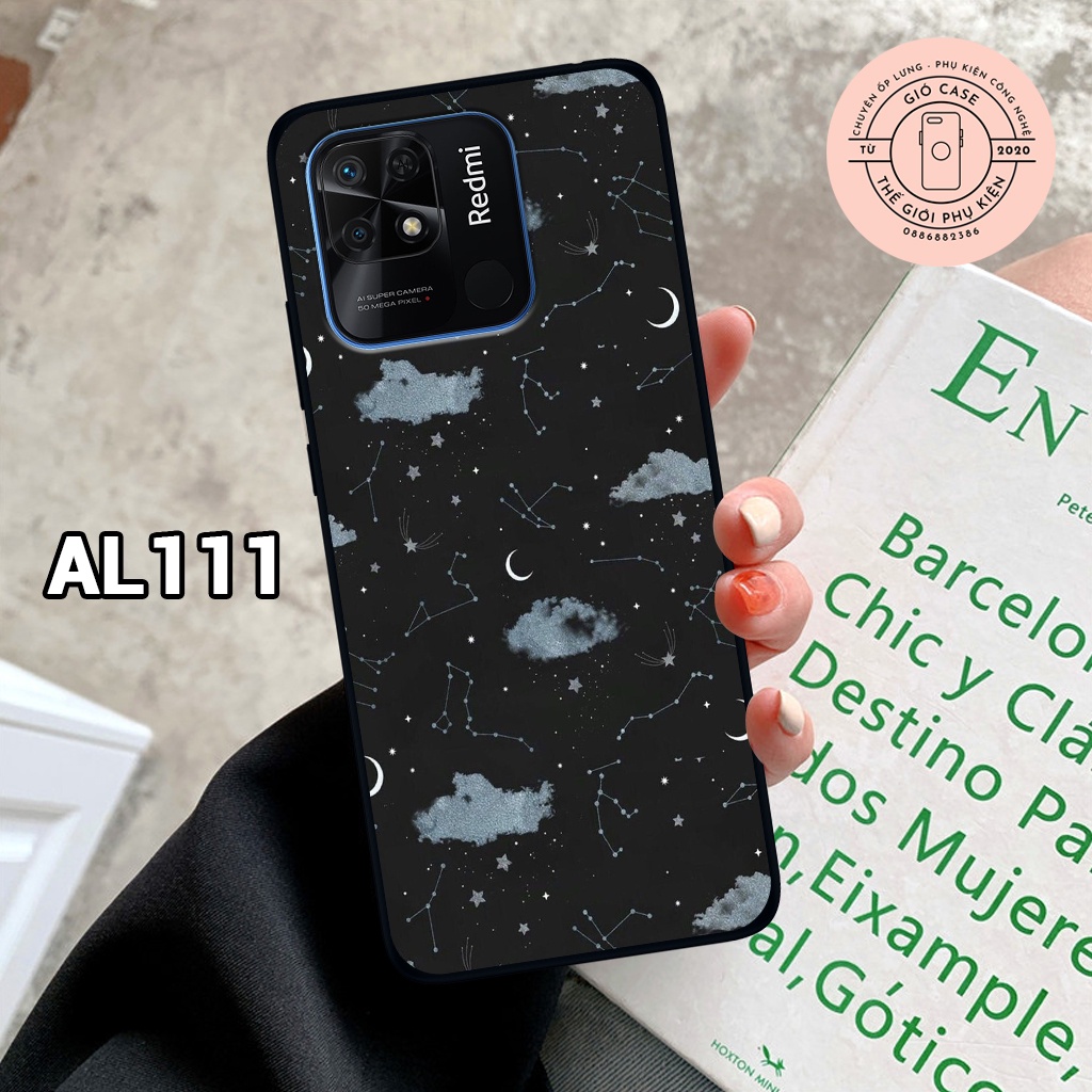 Ốp lưng XIAOMI REDMI 10C, ốp điện thoại nhựa dẻo hình vũ trụ,ngân hà dễ thương