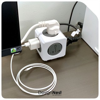 Ổ Cắm Điện Allocacoc PowerCube Extended Universal Dây Cáp 1.5m
