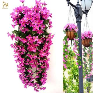 Chùm hoa Violet giả trang trí