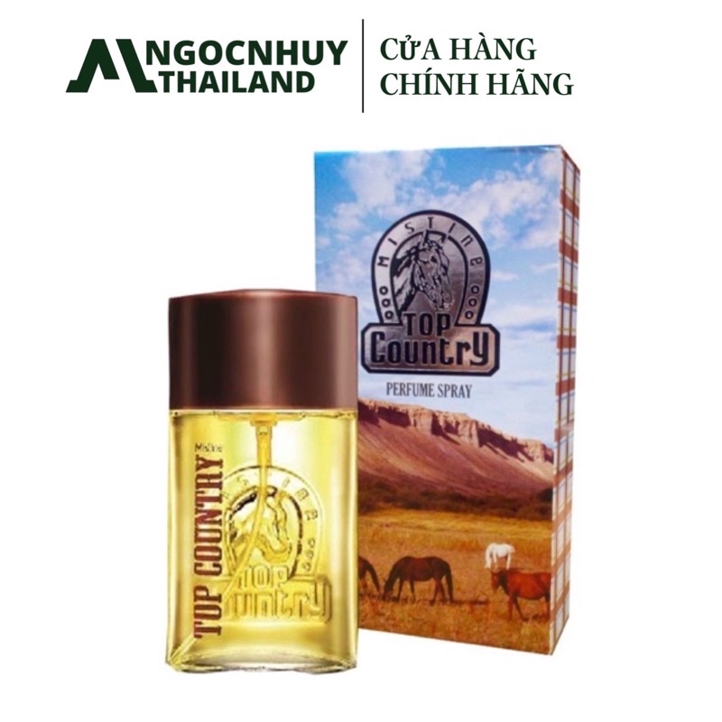 NƯỚC HOA TOP COUNTRY CON NGỰA 50ML THÁI LAN CHAI SÀNH