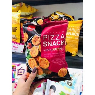 Bánh mì bơ tỏi garlic và pizza 120g