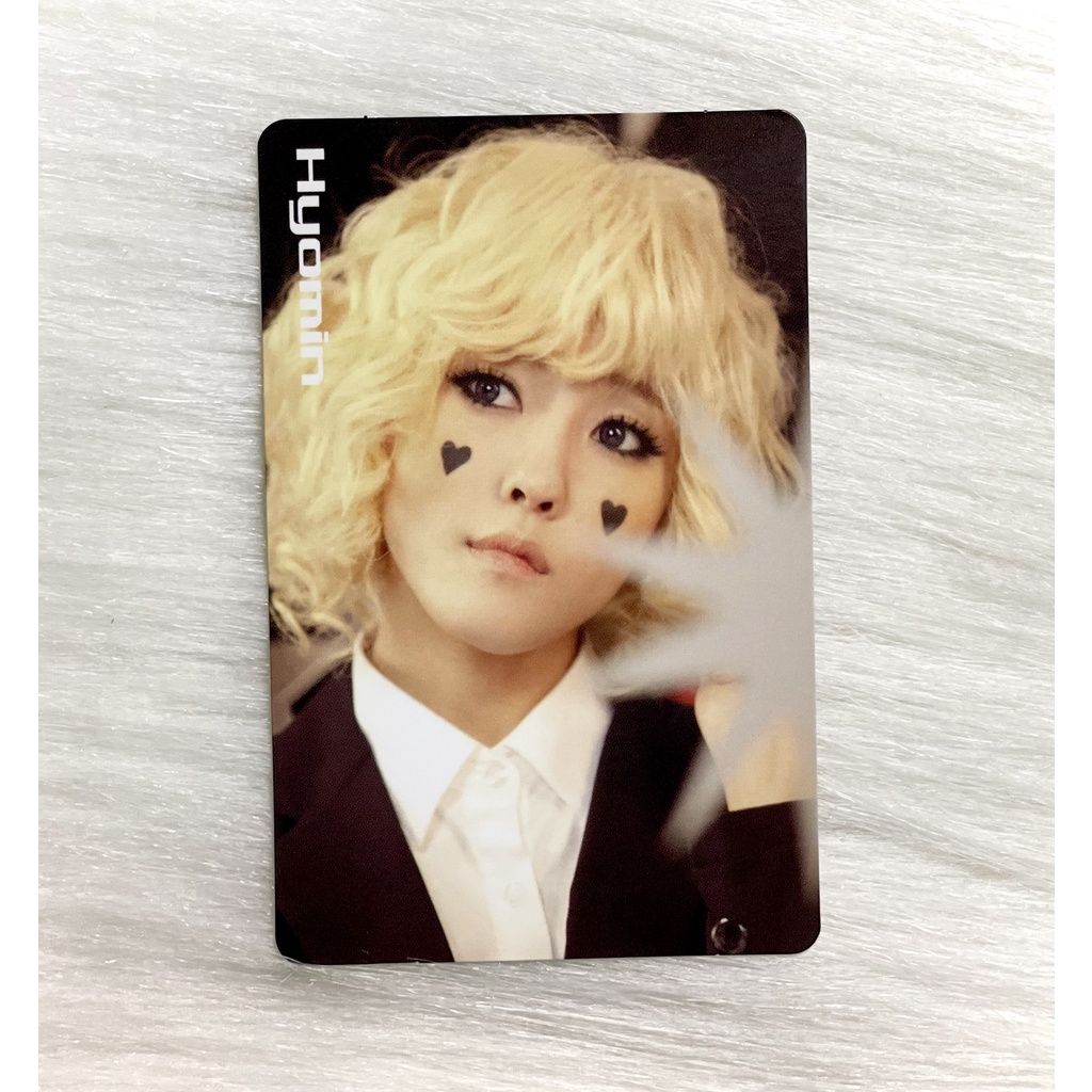 [OFF] Photocard Sexy Love (Japan ver) chính hãng T-ara Hyomin