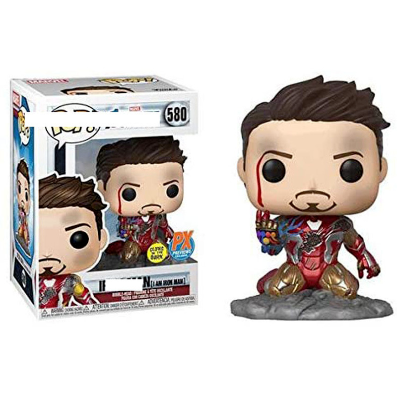 Mô Hình Nhân Vật Iron Man Phát Sáng Trong Bóng Tối 580