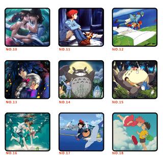 Hayao Miyazaki Anime Series Phim Vuông Chuột Miếng Lót Spirited Away Laptop Laptop Miếng Lót Chuột Hal Di Chuyển Lâu Đài Hoạt Hình Miếng Lót Chuột Hàng Xóm Của Tôi Totoro Văn Phòng Chống Trơn Trượt