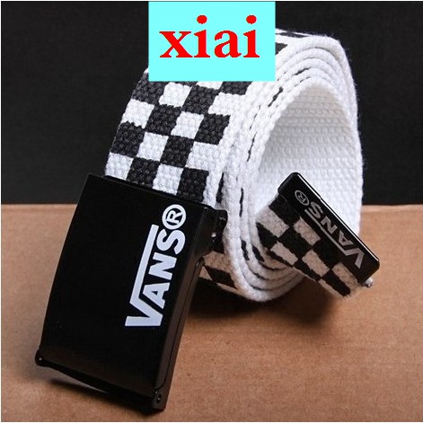 Thắt lưng vải canvas khóa tự động nhiều kiểu dáng tùy chọn thời trang Hàn Quốc cho nam