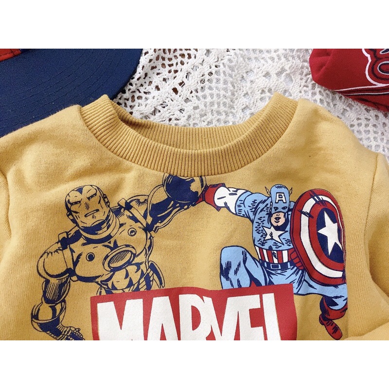 Bộ nỉ HM Marvel dư xịn bé trai