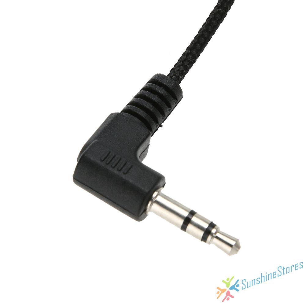 Mini Clip-on Lapel Microphone Hands-free 3.5mm Condenser Wired Microphone