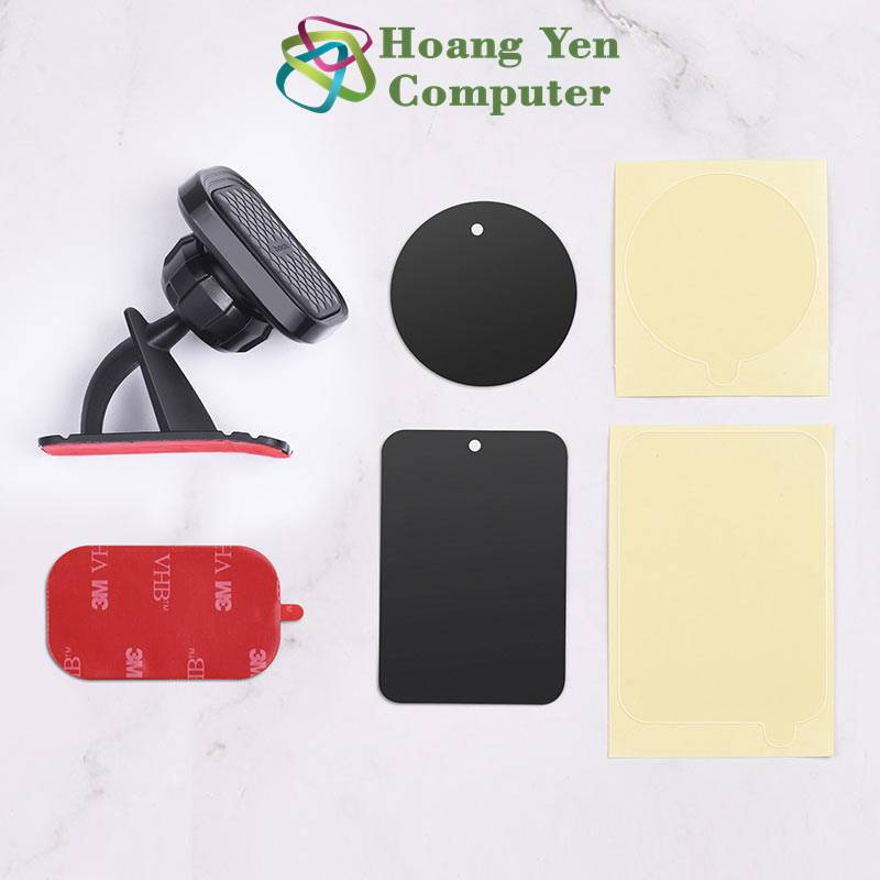 Đế Hít Điện Thoại Bằng Nam Châm Cực Mạnh Hoco S47 Dùng Trên Ô Tô , Bàn Làm Việc, Toilet - BH 1 Năm - Hoàng Yến Computer