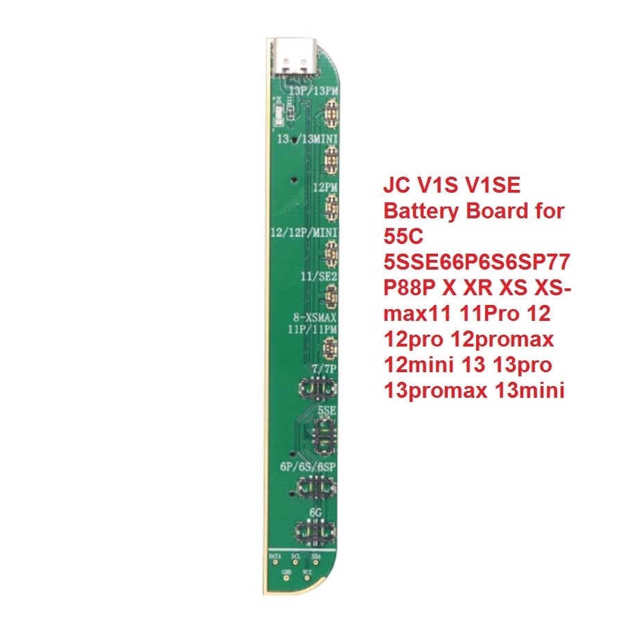 Thanh fix Pin IP từ 5SE-14PRM cho đế JC V1SE (Battery Board)