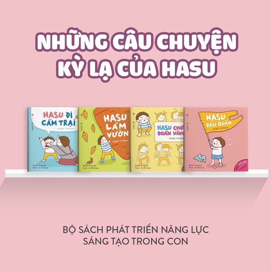 Sách Ehon Nhật Bản - Combo Kenta, Taku, Hasu - Ehon dành cho trẻ 4-6 tuổi giúp bé phát triển vận động và trí tưởng tượng | BigBuy360 - bigbuy360.vn