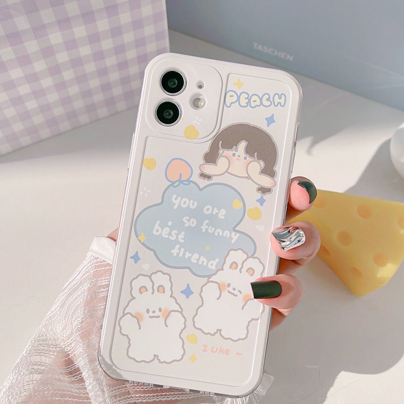 Ốp Điện Thoại Mềm Họa Tiết Hoạt Hình Cho Iphone11 XS Apple 12Promax 12 78plus XS