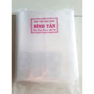 Combo 1 xấp 10 Bìa kiếng bao sách tập con nai dày Bình Tân