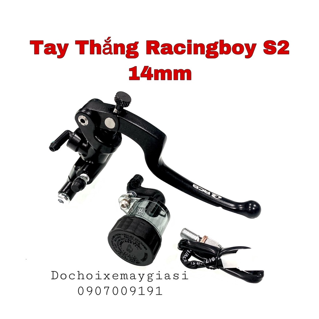 TAY THẮNG BÌNH DẦU RACING BOY S2 14mm