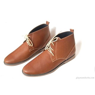 Giày boot nam da bò thật.BH 12 tháng.MS:B26