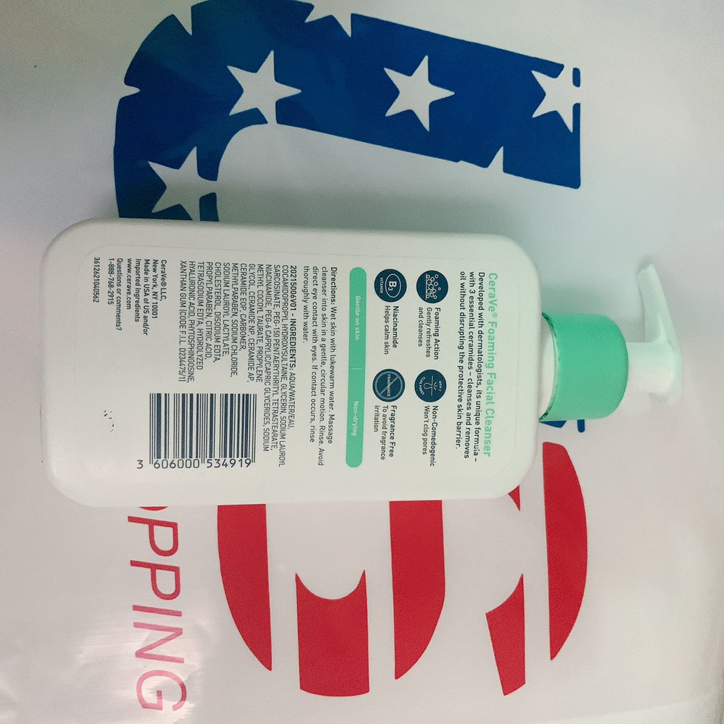 Cerave sữa rửa mặt