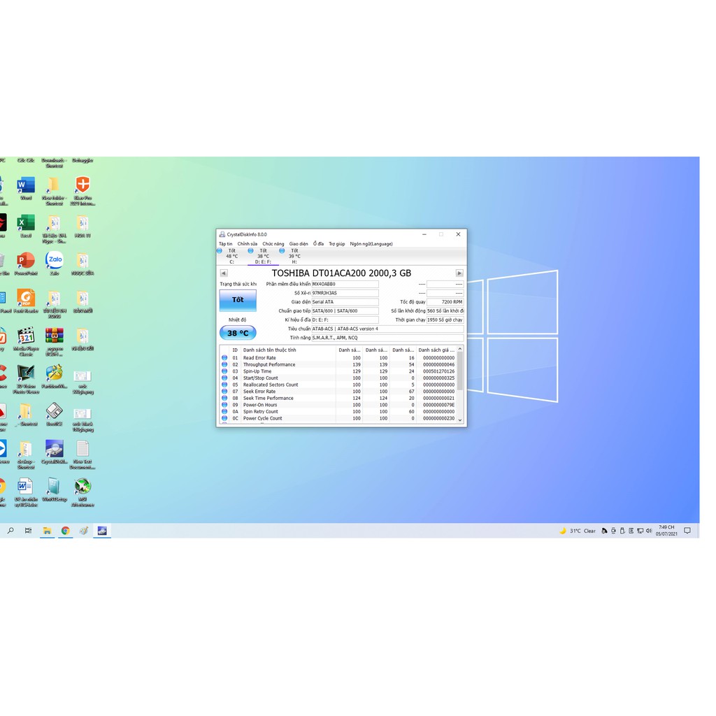 Ổ cứng HDD PC , HDD LAPTOP 500GB- 1T- 2Tb SK GOOD | BigBuy360 - bigbuy360.vn