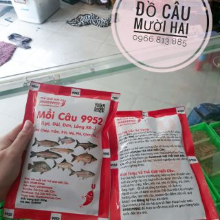 Mồi Câu 9952 (Tra,Chép, Trắm,Trôi,Mè,Phi,Trê.....)