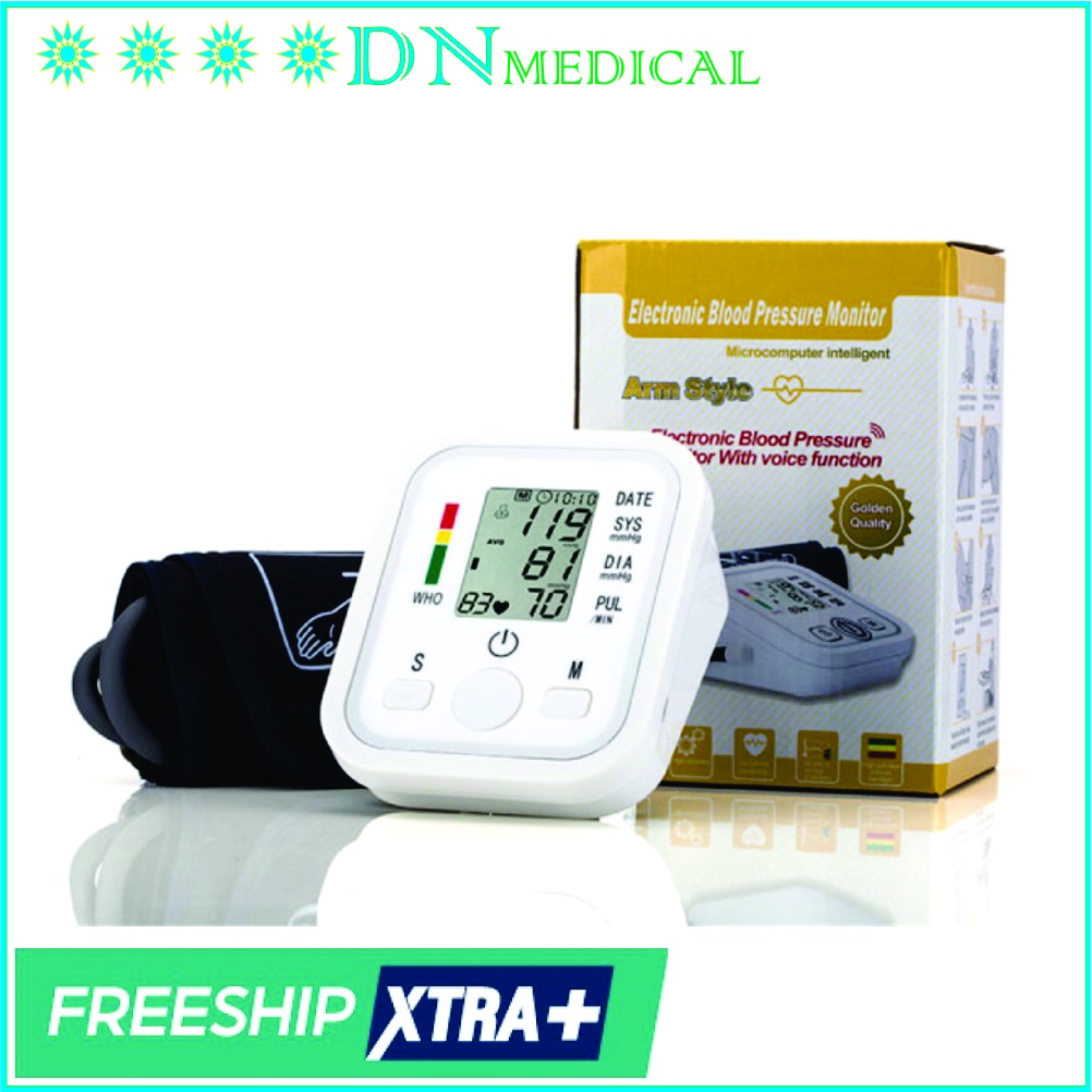 Máy đo huyết áp bắp tay tự động Jziki - Hàng Chính Hãng Chính Xác Dễ Sử Dụng FSE8