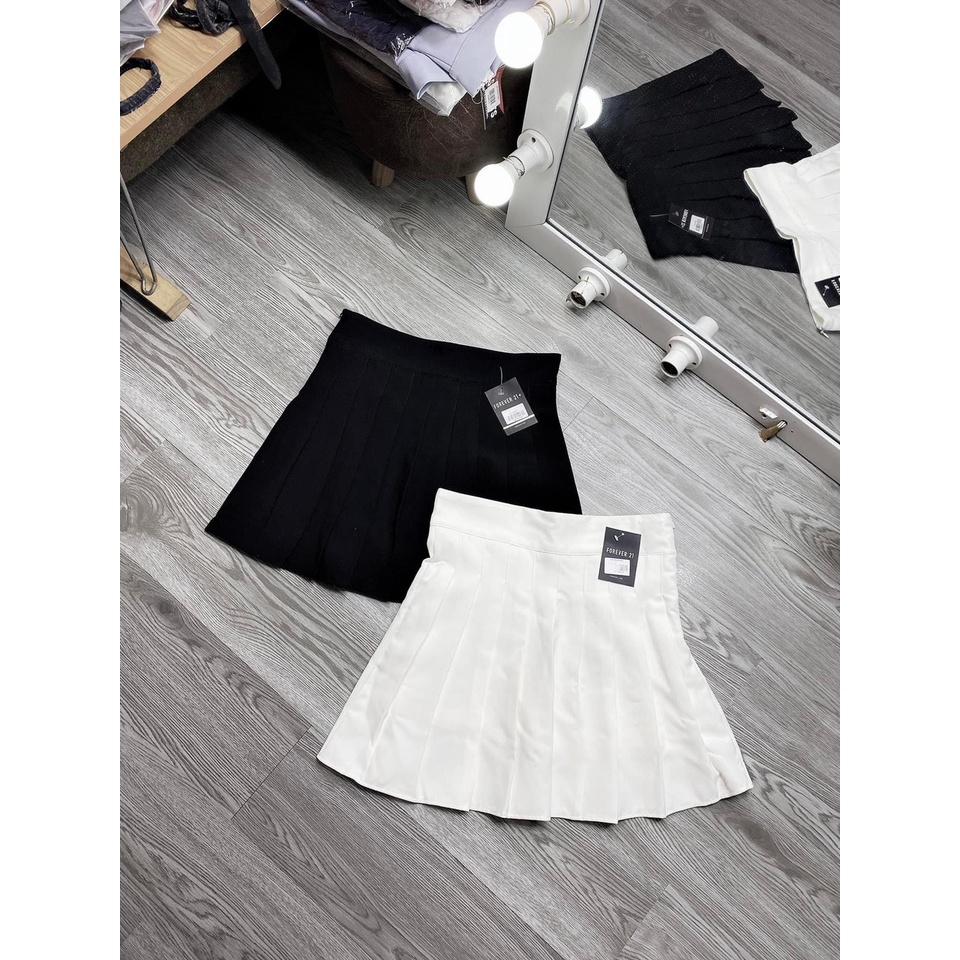 Chân Váy Xếp Ly,Chân Váy Tennis Xếp Ly May Kèm Quần Bên trong,LY STORE