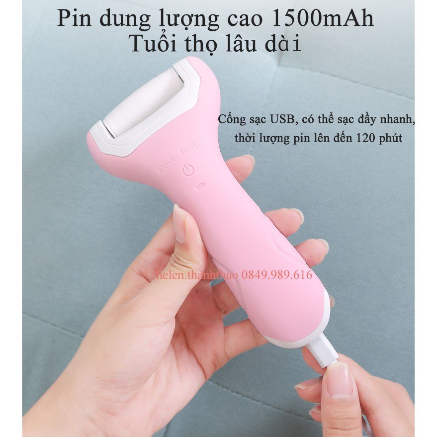 Máy chà gót chân ILIFT gót hồng xinh, tẩy tế bào chết cho tiệm nail cá nhân tại nhà có quà tặng