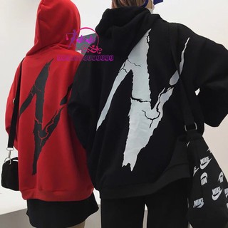 Áo khoác hoodie chữ Z sau lưng
