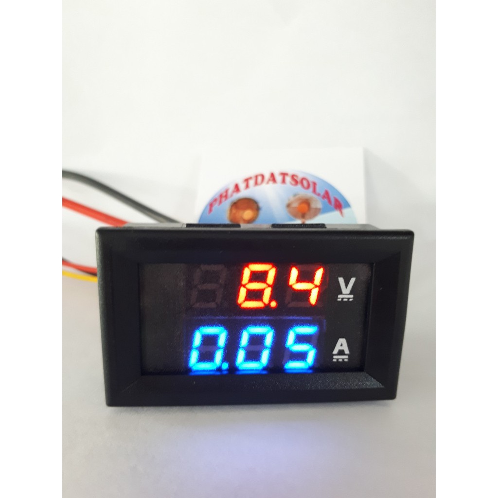 Led đo dòng và áp DC 100V-10A