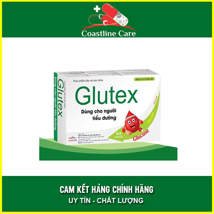 [TÍCH ĐIỂM - Glutex - Hỗ Trợ Hạ Đường Huyết & Giảm Nguy Cơ Biến Chứng Đái Tháo Đường