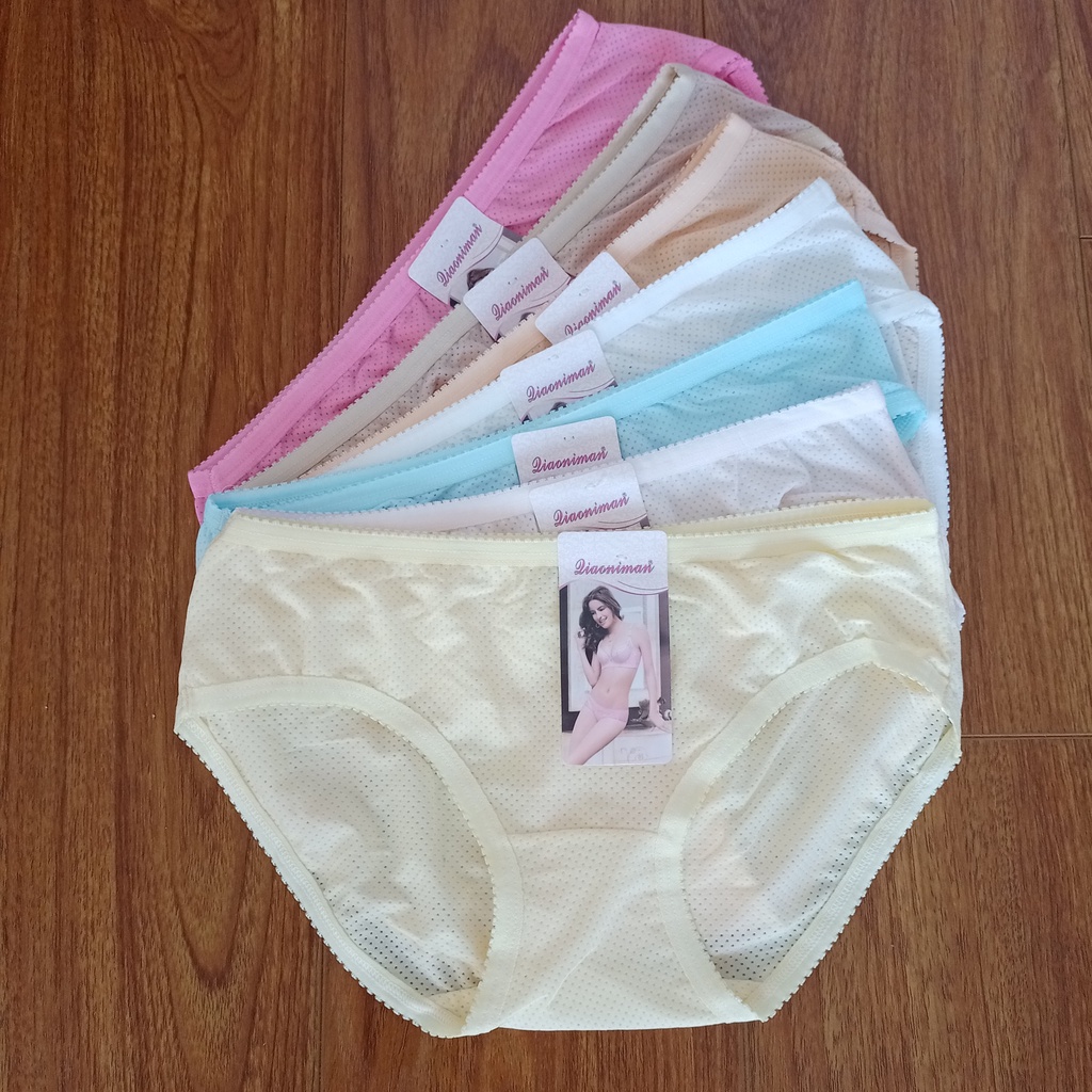 Set 5 Quần Lót Nữ DUDDIA Su Thông Hơi Thoáng Khí