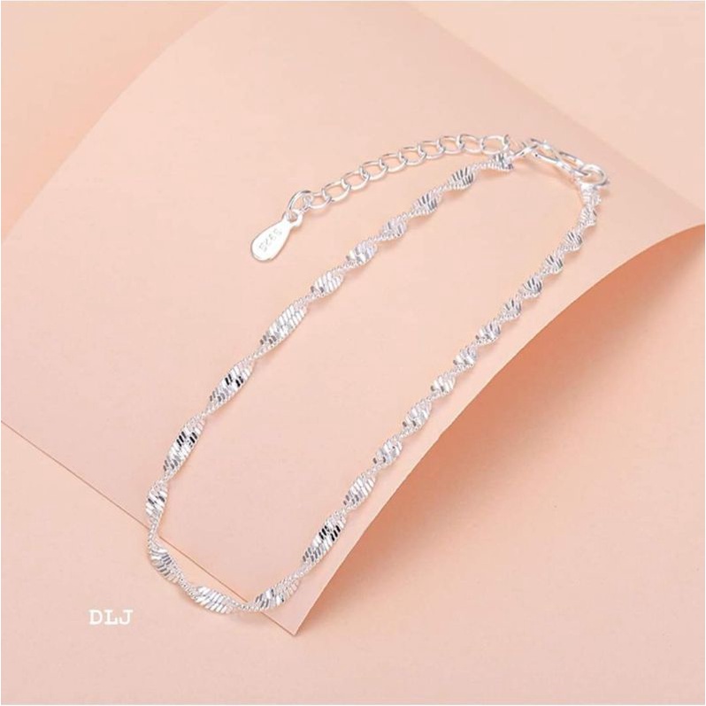 LẮC TAY XOẮN BẠC 925
