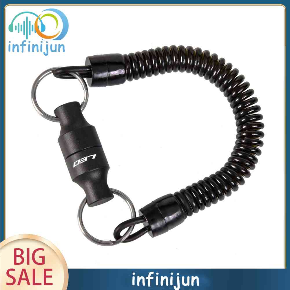 Giá Đỡ Lưới Bắt Cá Từ Tính Kèm Dây Đeo Tiện Dụng