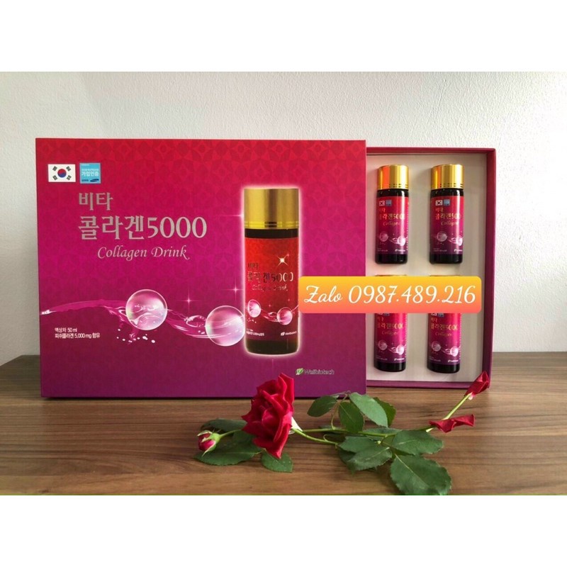 Nước Uống Đẹp Da Bổ Sung Collagen Vita 5000 HÀN QUỐC