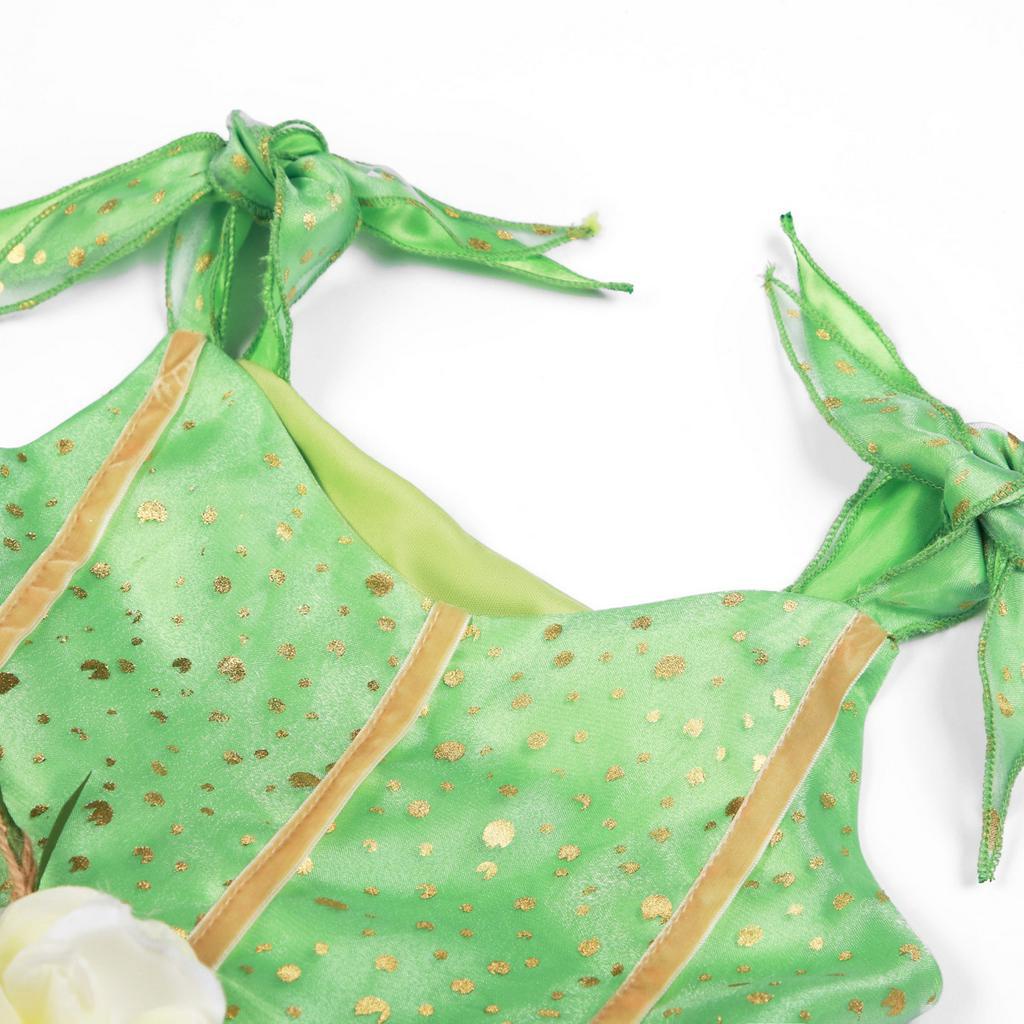 Đầm Công Chúa Tinker Bell Màu Xanh Lá Cây Dành Cho Bé Gái