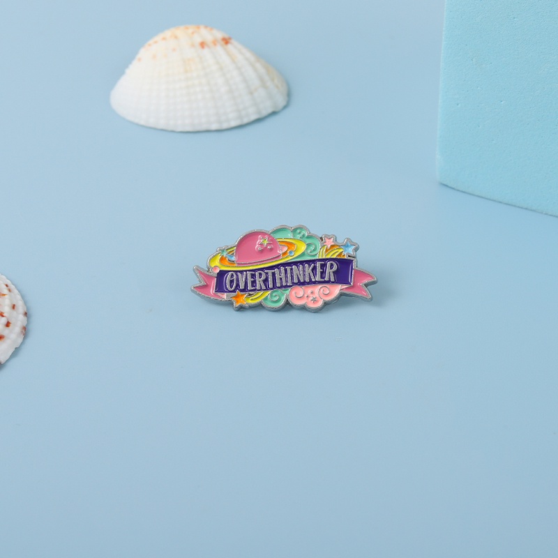 Huy Hiệu Cài Áo Hình Động Vật/Ngựa Trên Mặt Trời/Cầu Vồng/Chữ Độc Đáo Tiện Dụng