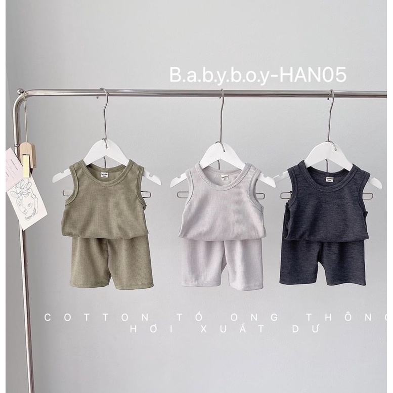 Set 3 bộ ba lỗ bé trai-MS90
