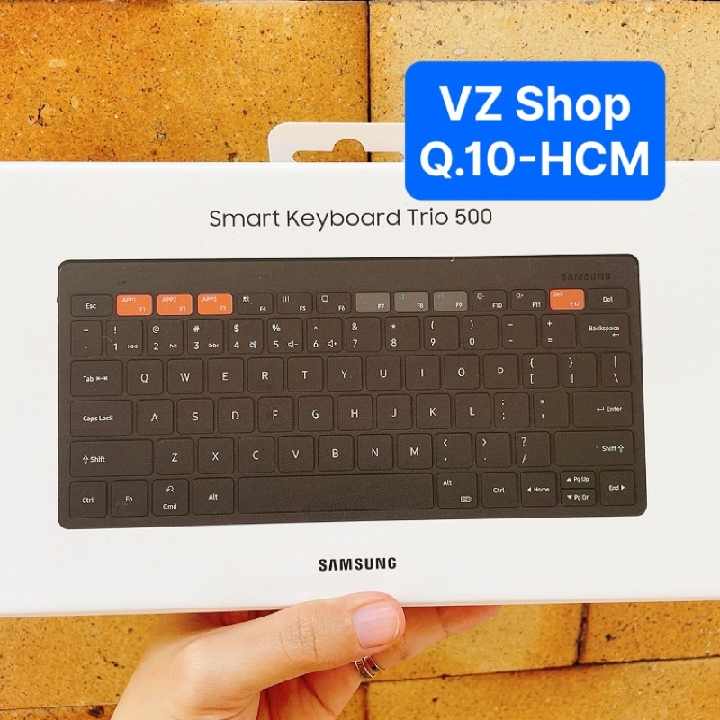 Chính hãng nguyên seal-Bàn phím thông minh không dây Samsung Smart Keyboard Trio 500-bảo hành chính hãng 6 tháng