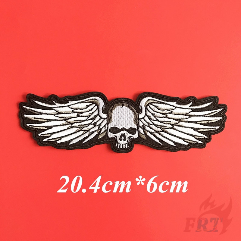 Miếng Vá Quần Áo Hình Đầu Lâu Cá Tính