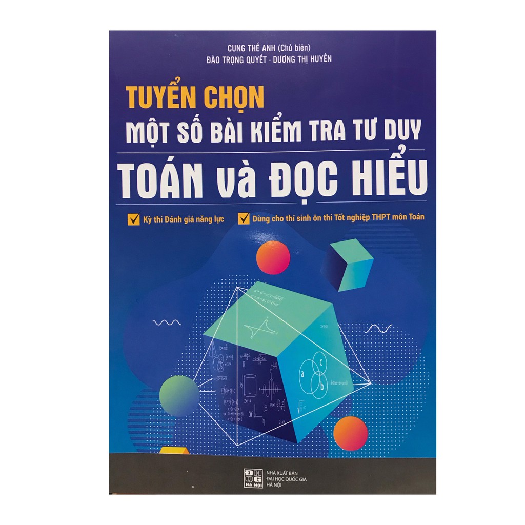 Sách - Tuyển chọn một số bài kiểm tra tư duy toán và đọc hiểu