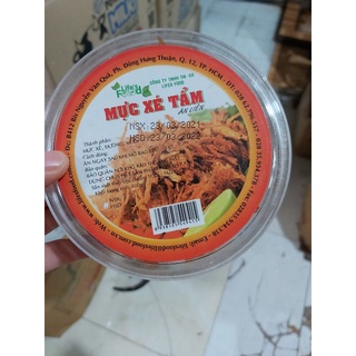 Mực xé tẩm đậm vị hũ 100g