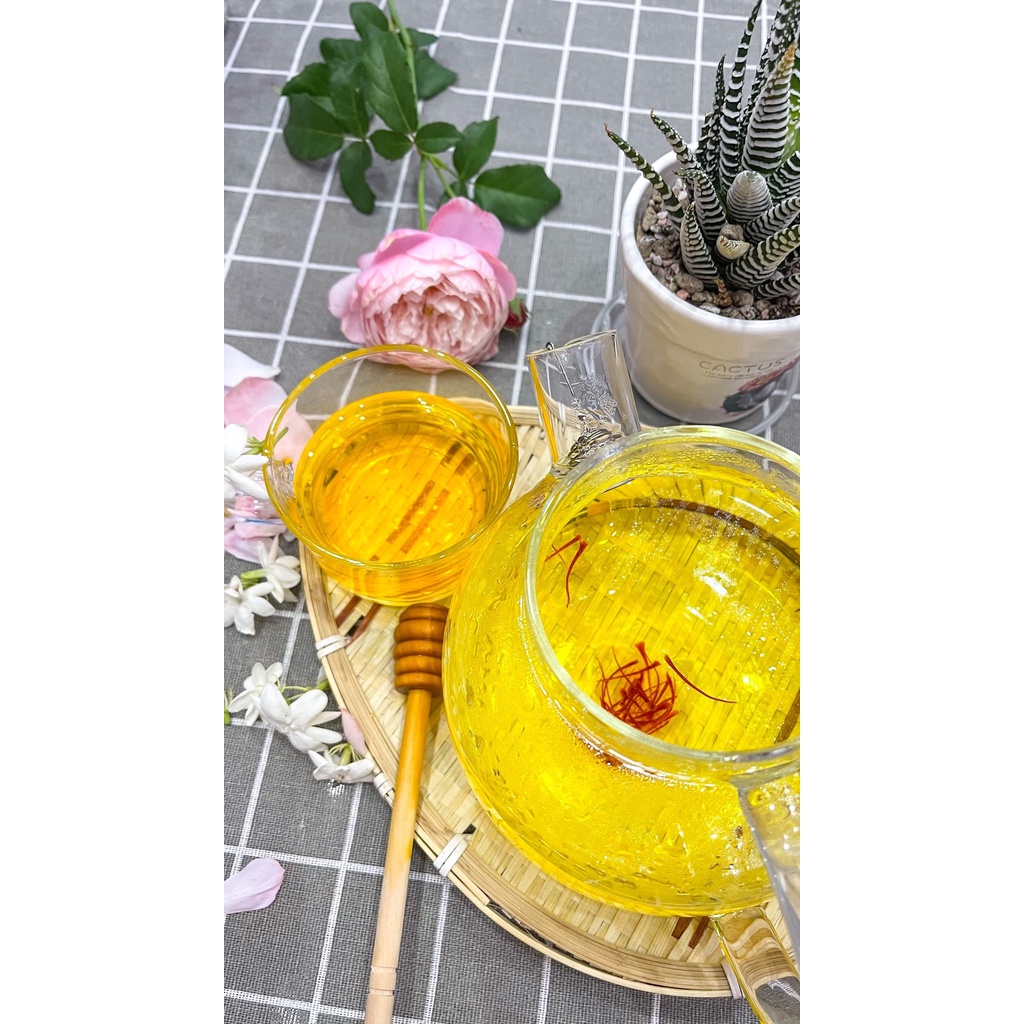 Saffron nhụy hoa nghệ tây SAFRON BAHRAMA chính hãng loại thượng hạng hộp 5G | BigBuy360 - bigbuy360.vn